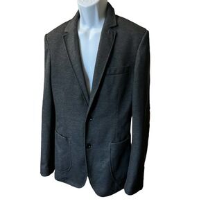 ZARA Man Dark Gray Sports 2-Button Career Wear Coat Blazer Men's Size 40